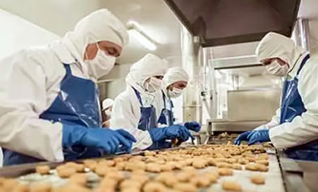 食品加工及び飲食